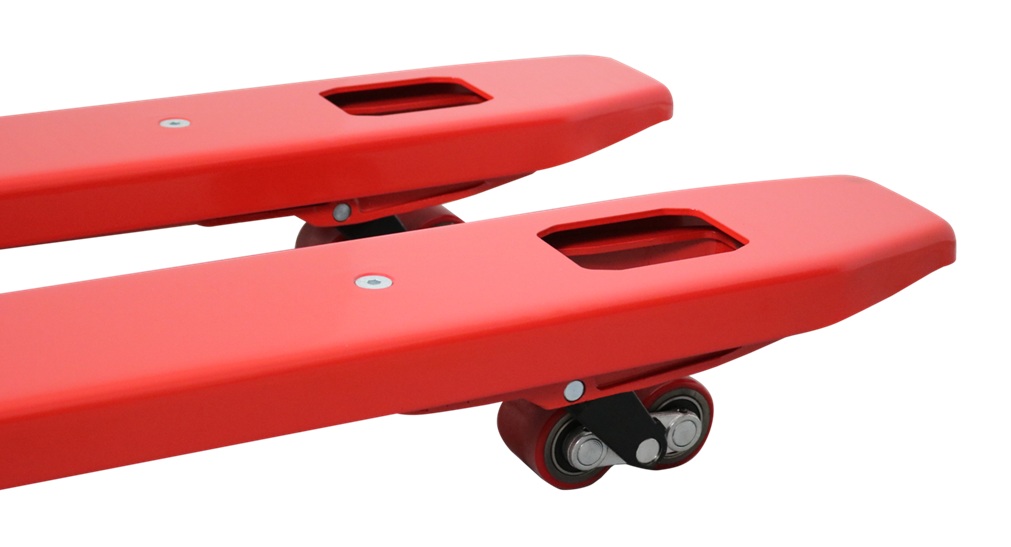 RAVAS Handhubwagen iPT Essential / Palettrolli mit Waage, Tragkraft 2000 kg, Anzeigeschritt 0,5 - 1 kg