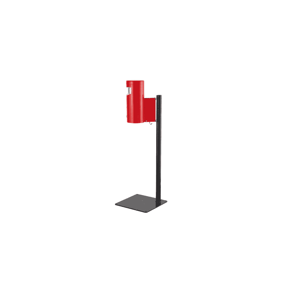 Batterie-Ständer / Sammelbehälter aus Stahl
