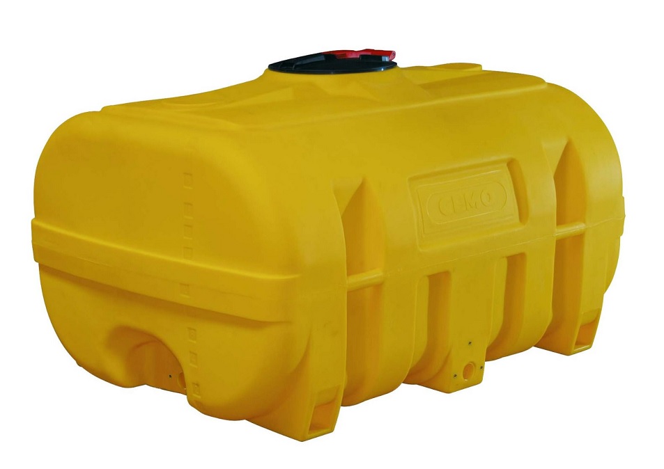 PE-Fässer, kofferförmig | platzsparend | optional mit Schwallwänden | Inhalt bis 2000 Liter 