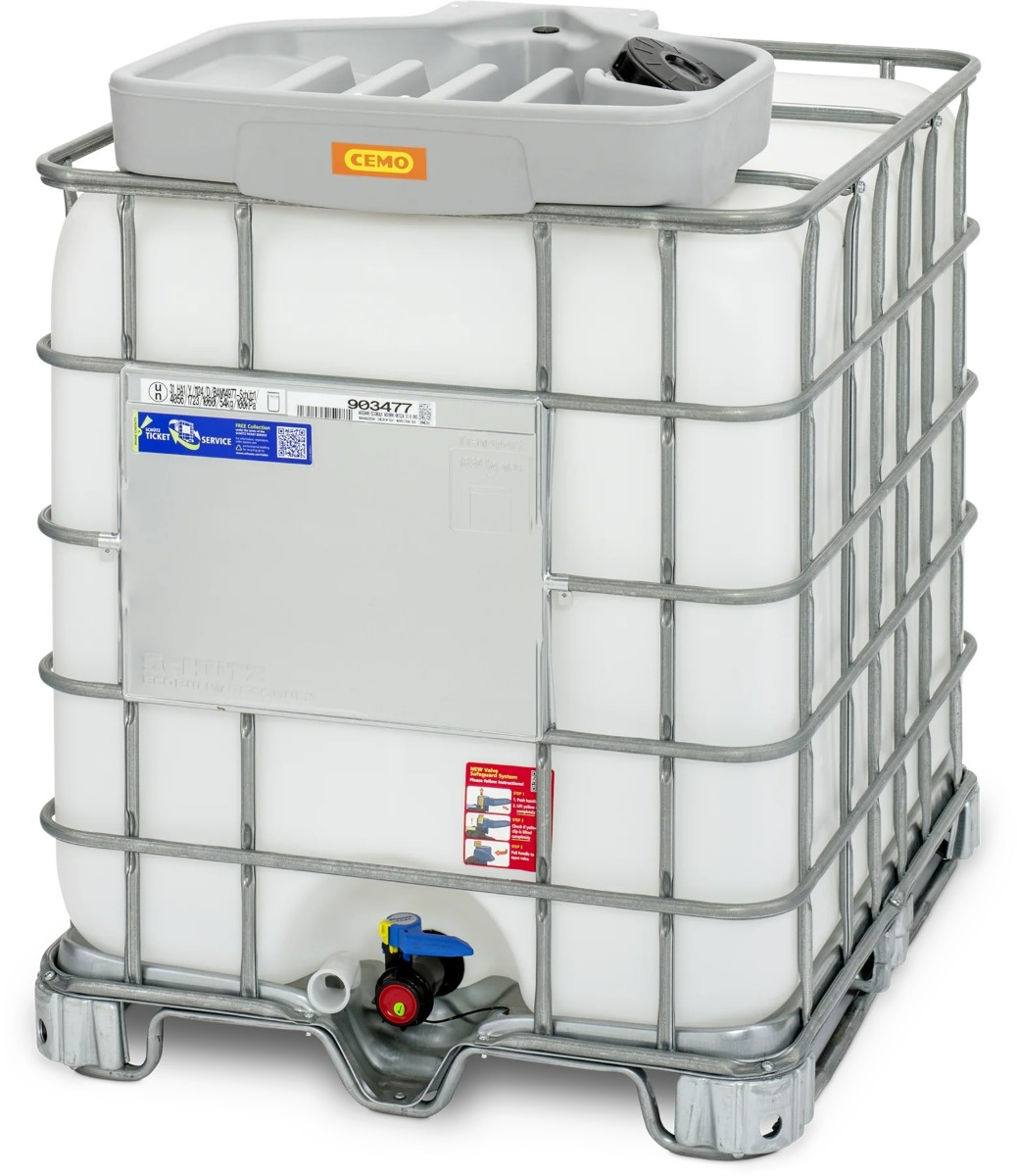 Entonnoir de remplissage IBC en PE - Accessoires pour conteneurs IBCr