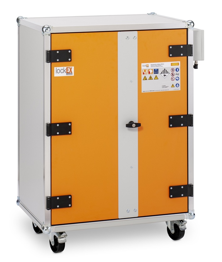 Cemo Akku-Lade- und Lagerschrank 8/10 Premium Plus LockEX 2.0, diverse Ausführungen