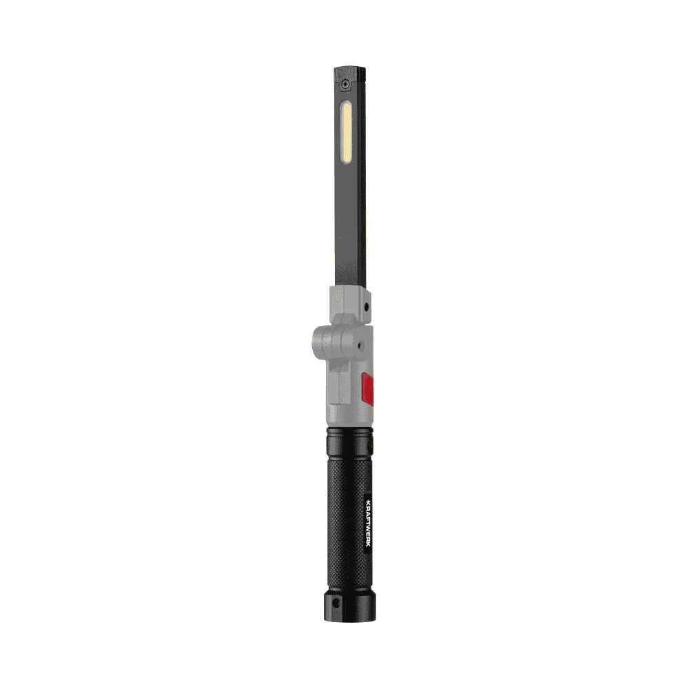 KRAFTWERK LED Handlampe Slimlight 800 Lumen, USB-C Akku wiederaufladbar