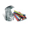 Kit de gaines thermorétractables, buse réflectrice + gaines thermorétractables Ø 1,6 - 9,5 mm