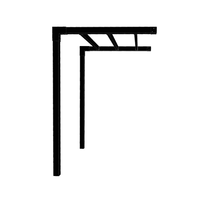 Plus Pergola Arcade, pergola adossée, différentes tailles