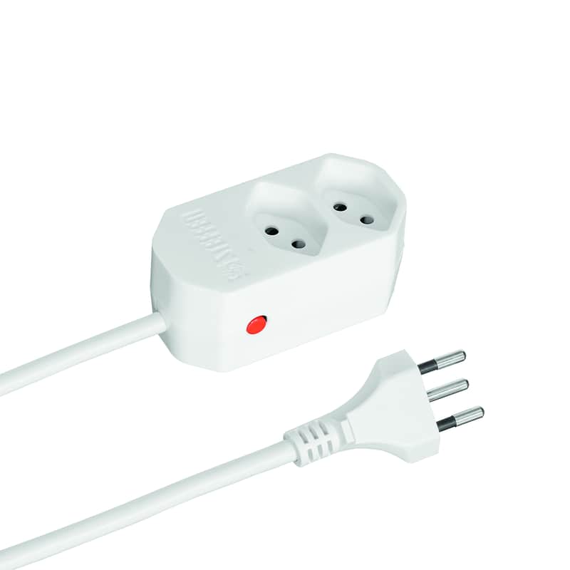 Steffen Steckdosenleiste COMPACT, T13 Steckdosen, 10 A, IP20, 1.5 m Kabel, diverse Ausführungen