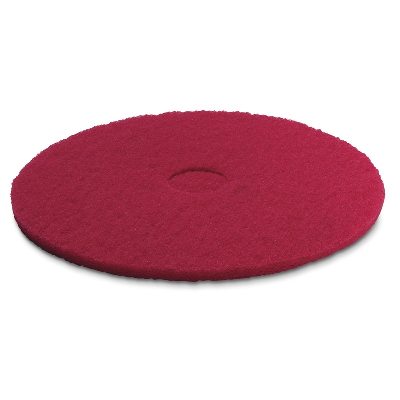 Kärcher Pad, mittelweich, rot, 432 mm