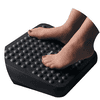 Repose-pieds standard, réglable en hauteur avec plateforme flottante, noir