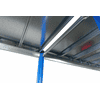 Fachbodenregal Komplettset M50, Gesamttraglast 2800 kg, in zwei Ausführungen