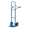Fetra Diable en tube d'acier, hauteur 1600 mm, plateau extra large