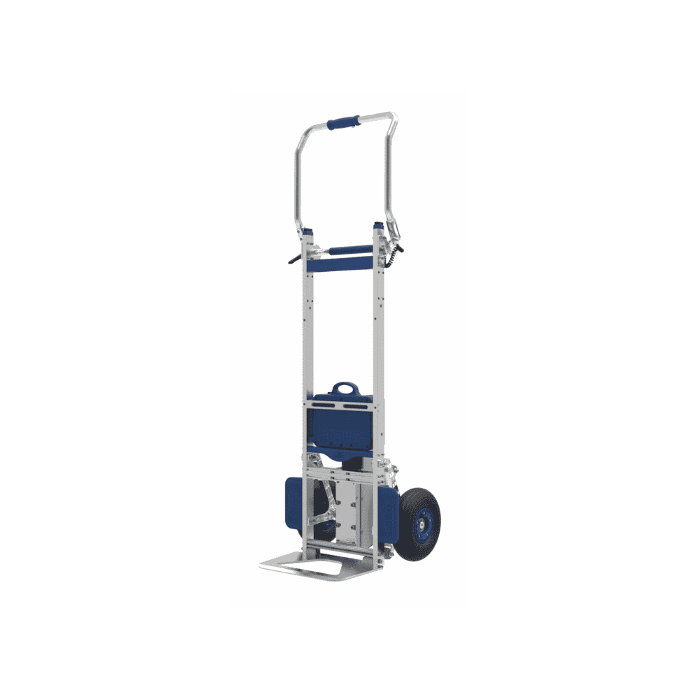 Elektrischer Treppensteiger, Typ TS 170-E, Tragkraft 170 kg, ohne Bremse, wahlweise mit grosser Schaufel