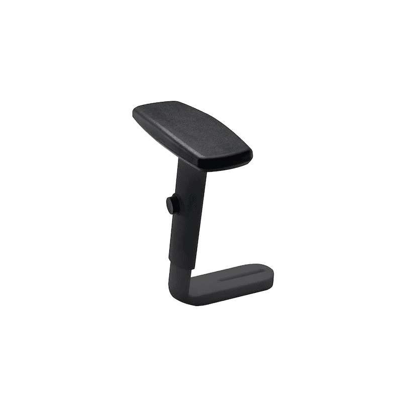 Accoudoirs 4D Prosedia, lot de 2, réglables, noir, LxLxH 240 x 170 x 290 mm
