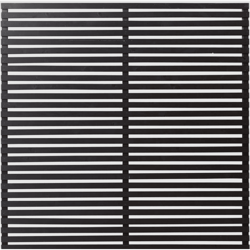PLUS Pergola Daylife aus Holz, Schwarz RAL 9005, Modell 5, BxTxH 1980 x 1980 x 2180 mm