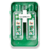 Support mural, Cederroth Eye Wash Cabinet 51011040, avec 2 x solution de rinçage oculaire