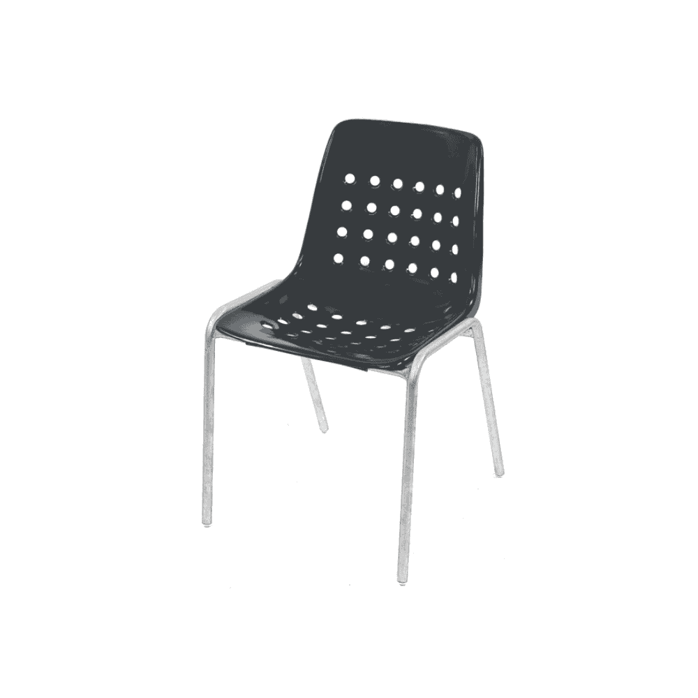 Schaffner Chaise de jardin Bermuda sans accoudoirs, L x P x H 490 x 420 x 790 mm, en différentes versions