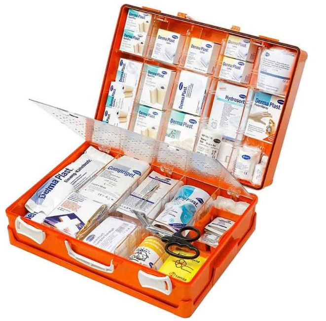Mallette de secours Hartmann Vario 3, 420 x 330 x 150 mm, remplie