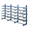 Schulte K-1000 Kragarmregal-Set, RAL 5010 enzianblau, in diversen Ausführungen