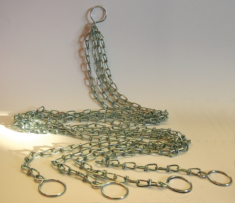 Accessoires Set de chaînes pour miroir coupole 360°