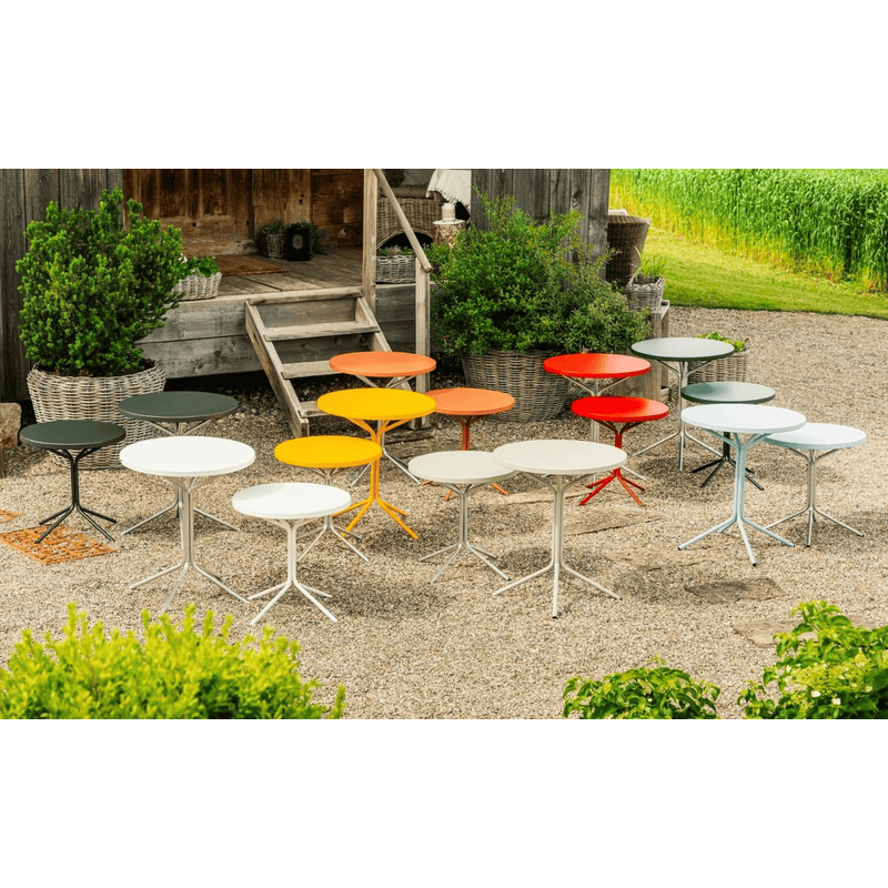 Schaffner Table d'appoint en métal PIX® en fibre de verre, disponible en plusieurs versions