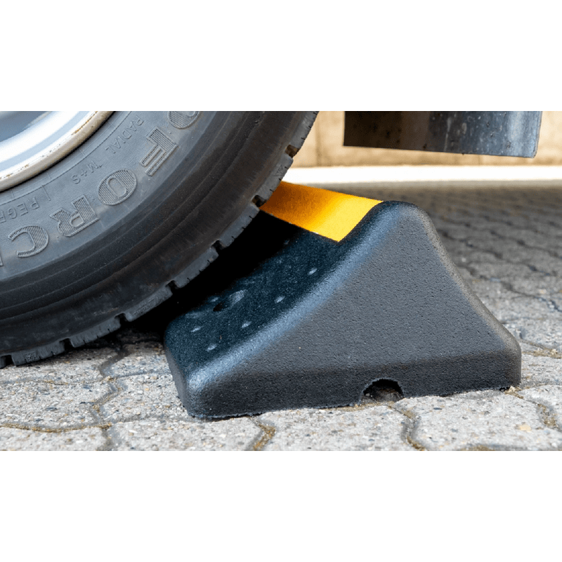 LKW-Radstopp, Gummi, Breite 1000 mm