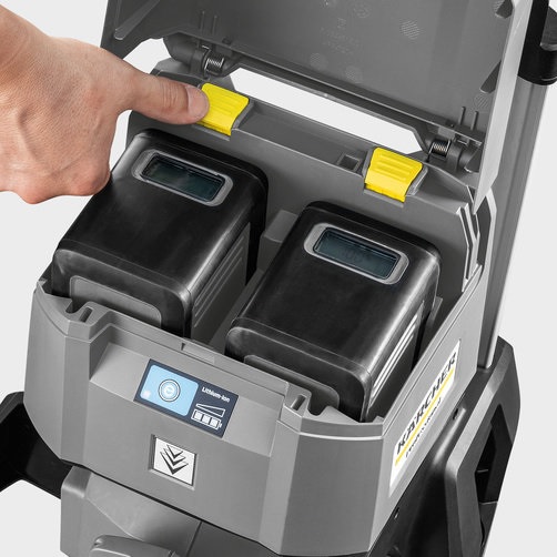 Kärcher Hochdruckreiniger HD 4/11 C Bp Pack Plus, mit 2x Akku (36 V / 7.5 Ah) und 2x Ladegerät