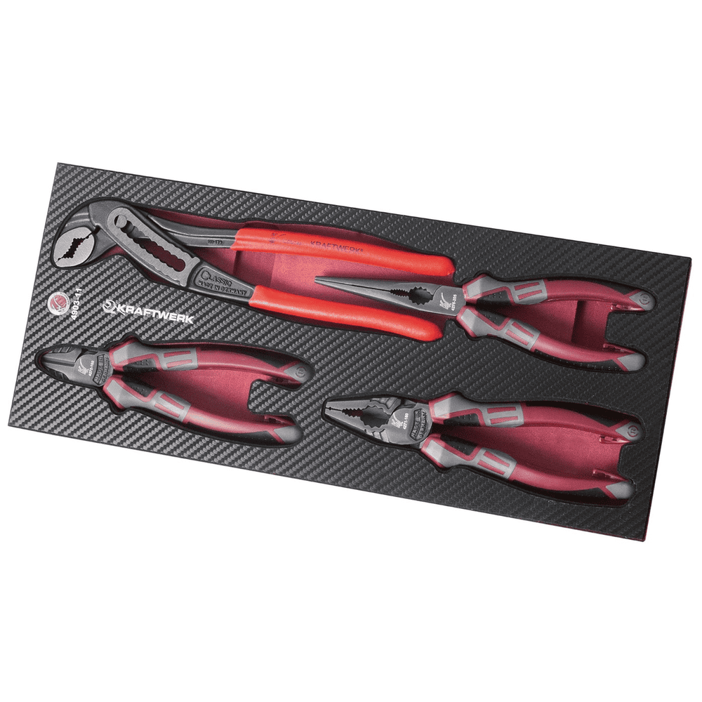 KRAFTWERK Garniture de pince PRO-LINE EVA3 HIGHTECH, 4 pièces