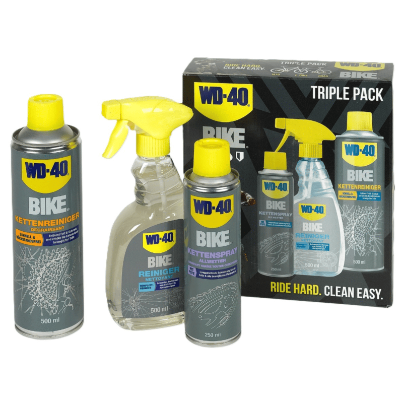 WD-40 BIKE Pflegeset, 3-teilig