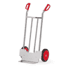 Fetra Diable en tube d'aluminium avec pelle en aluminium, capacité de charge 150 kg
