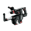 Metabo Akku-Hammer-Set KH 18 LTX BL 28 Q, 18 V (Solo) mit integrierter Staubabsaugung ISA 28 und metaBOX 185 XL