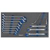 Jeu d'outils, jeu de clés à molette, 21 pièces