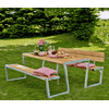 PLUS Mobilier de jardin modulable Zigma, disponible en plusieurs modèles