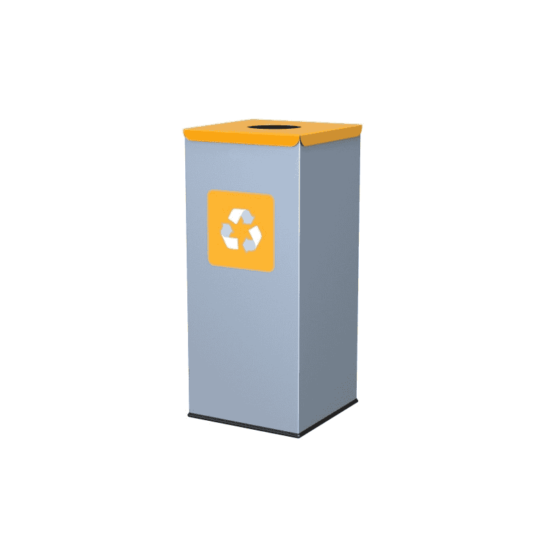 Poubelle pour le tri des déchets, en divers coloris