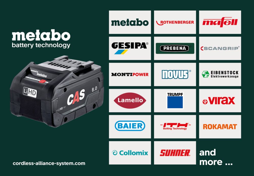Metabo Akku-Kettensäge MS 18 LTX BL 25, 18 V, in zwei Ausführungen