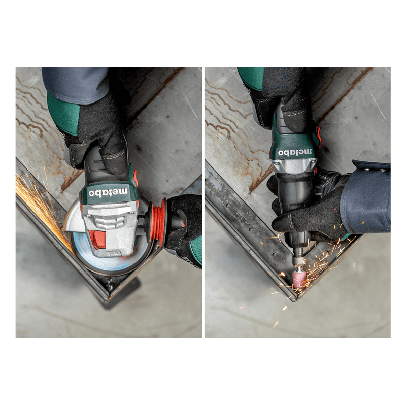 Metabo Akku-Geradschleifer GVB 18 LTX BL 11-28, 18 V (Solo) in zwei Ausführungen