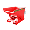Bac basculante compacte avec mécanisme de déroulement, type Expo, capacité 0.15 - 2.10 m³ en différentes variantes de couleur 