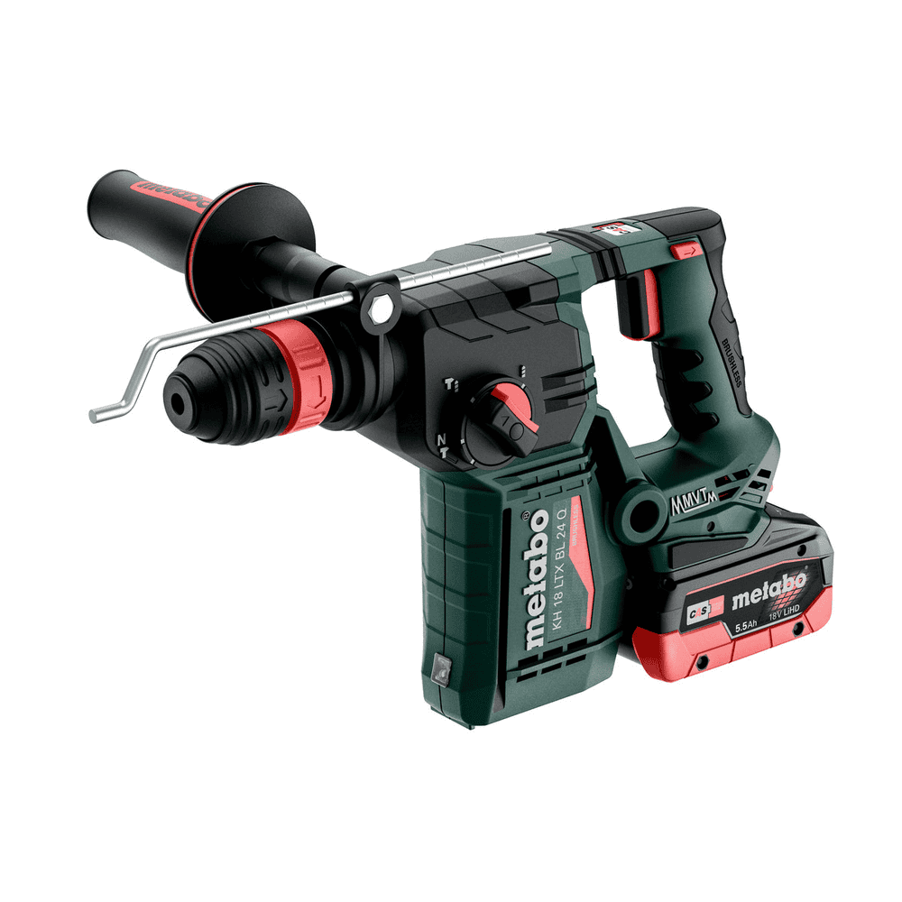 Metabo Akku-Hammer KH 18 LTX BL 24 Q, 18 V mit Quick-Wechselfutter, in zwei Ausführungen
