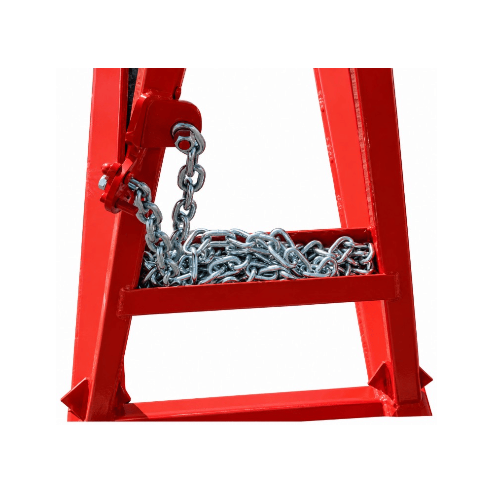 Fourche de grue Special avec équilibrage manuel de la charge, capacité de charge 600–800 kg, acier peint