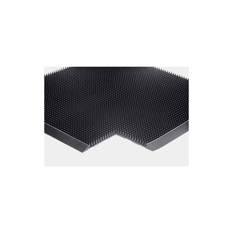 Meva tapis en caoutchouc - Fingertip, en caoutchouc, noir, en deux tailles