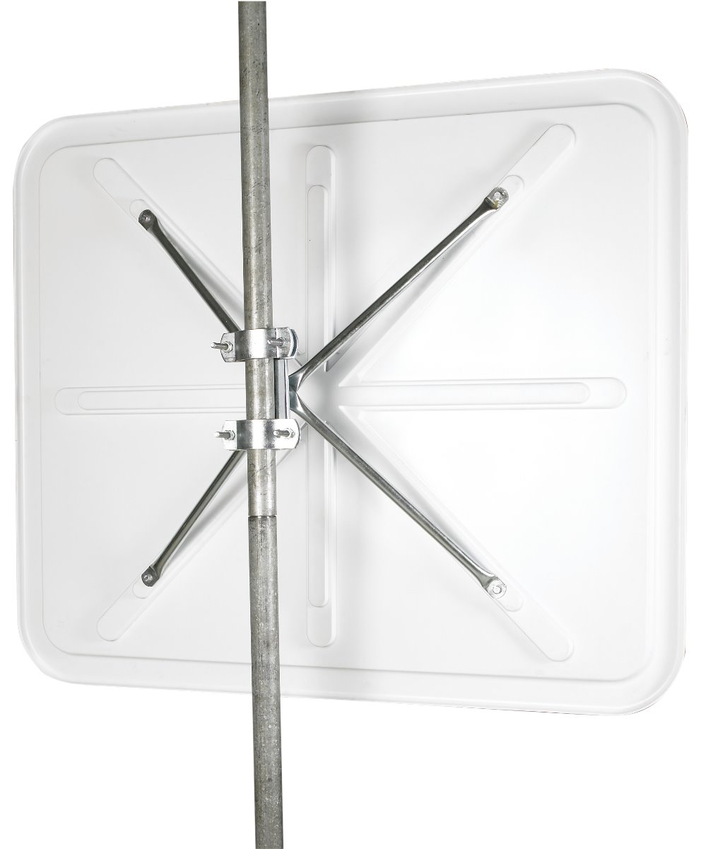 Miroir routier, Type TM avec cadre rouge-blanc