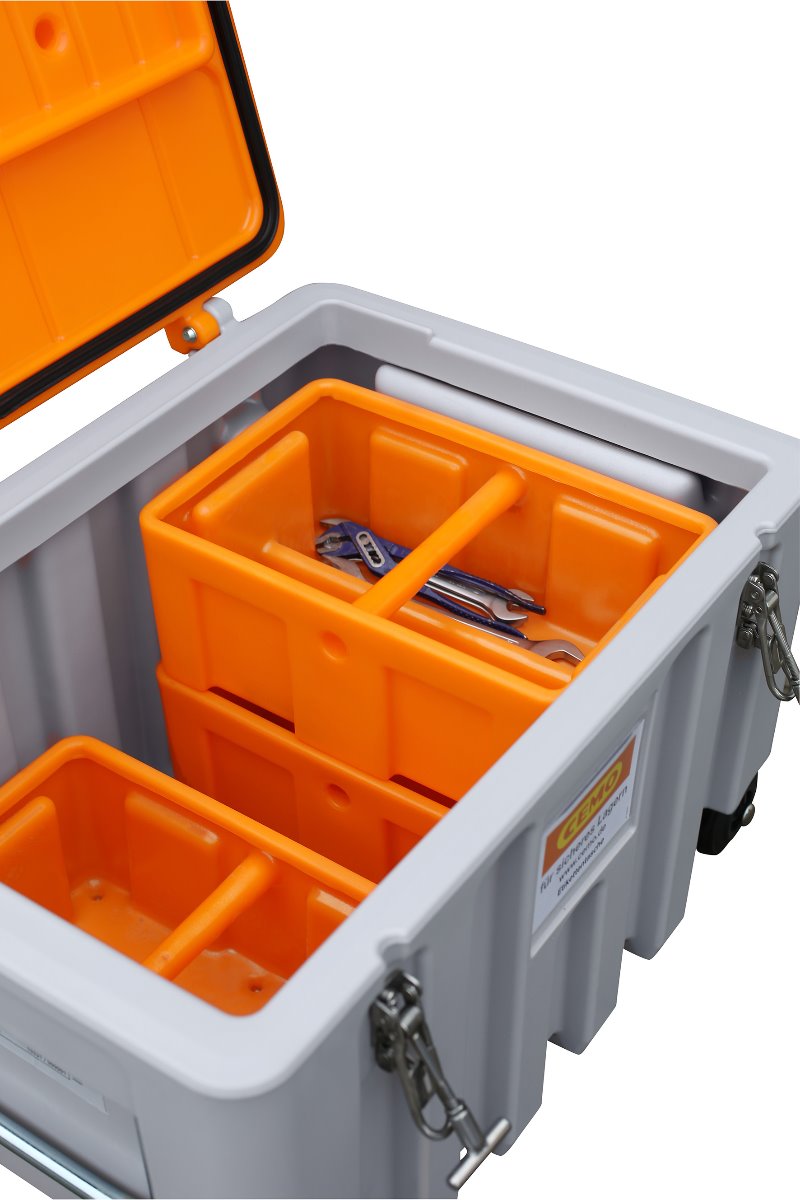 Einstellschale, stapelbar, passend zu CEMbox 150 l und 250 l
