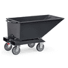 Fetra Muldenkipper ohne Ablasshahn "GREY EDITION" 250 Liter Inhalt, 750 kg Tragkraft