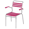 Schaffner Chaise de jardin Säntis, structure en tube d'acier, en diverses exécutions
