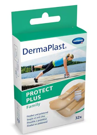 Wundschnellverband DermaPlast Sport Family, assortiert 3 Grössen, à 32 Stück