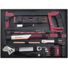 KRAFTWERK PRO LINE Profi-Alu-Werkzeugkoffer KW/Bosch, 264-teilig