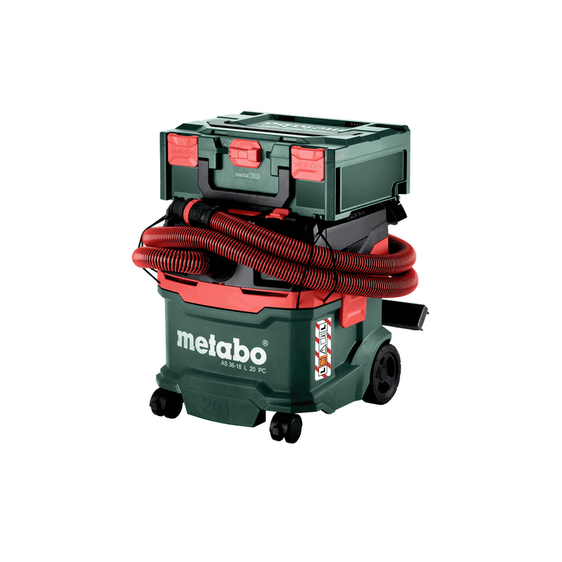 Metabo Akku-Sauger AS 36-18 L 20 PC, 18 V mit manueller Filterabreinigung