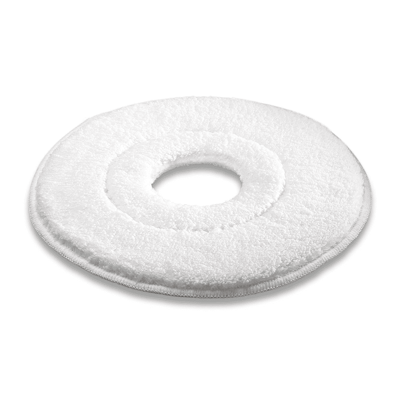 Kärcher Mikrofaser-Scheibenpad, weiss, Ø 280 mm für Scheuersaugmaschine BD 30/4 C, B 90 R, 5 Stück