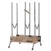 Sägebock mit Auswurfsicherung, Tragkraft 150 kg, 700 x 675 x 1120 mm