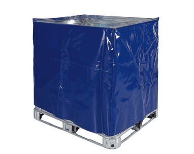 Couvercle étanche en PVC pour IBC, 1000 x 1200 x 1000 mm
