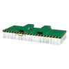 Balai pour chariot élévateur ECO UNIVERSAL BROOM, RAL 6029 vert, en diverses versions