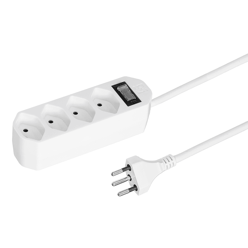 Steffen Steckdosenleiste COMPACT, T13 Steckdosen, mit Schalter, 10 A, IP20, 1.5 m Kabel, diverse Ausführungen