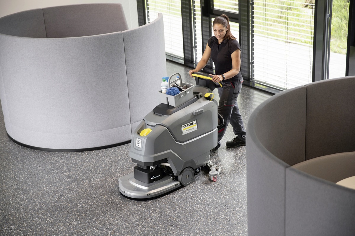 Kärcher Scheuersaugmaschine BD 50/55 W Classic Bp Pack 115 Ah